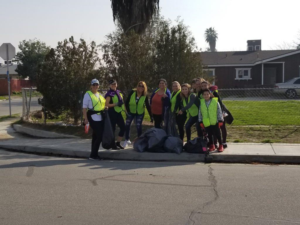 Cleanup team group photo
